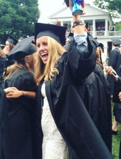 photo of Virginia Berndt's graduation