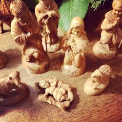 Jesus in the manger