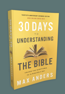 Max Anders book 30 Days to Understanding Your Bible