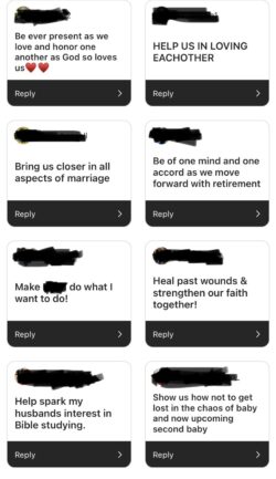 Marriage Survey Responses
