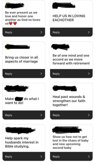 Marriage Survey Responses