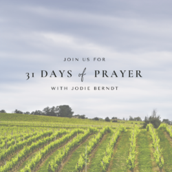 31 Days of Prayer Title