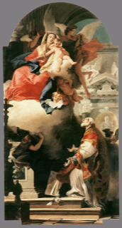 The Virgin Appearing to St. Philip Neri (Tiepolo painting)