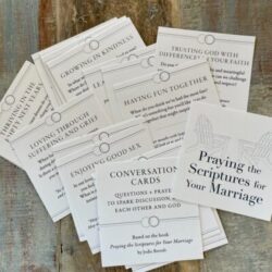 Conversation Cards to talk and pray