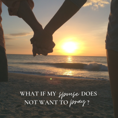 What if my spouse does not want to pray?