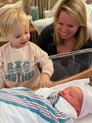 Big Brother welcomes the new baby